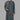 Luxury Cobalt Grey Lightweight Emirati Zibda Thobe