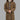 Premium Camel Brown Hooded Moroccan Thobe