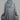 Premium Storm Grey Butterfly Abaya