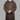 Premium Qahwa Brown Hooded Moroccan Thobe
