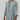 Luxury Glacier Grey Zipped Moroccan Gandoura