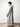 Siroua Light Grey hooded Moroccan djellaba – view 4