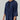 Luxury Ocean Blue Zipped Moroccan Gandoura