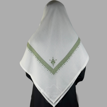 Premium Green Yemeni Shemagh Scarf