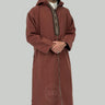 Luxury Rosewood Hooded Moroccan Thobe