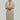 Luxury Almond Beige Zipped Moroccan Gandoura