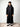 Siroua Coal Black hooded Moroccan djellaba – view 5